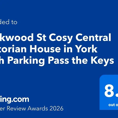Lockwood St Cosy Victorian House In With Parking Pass The Keys * York